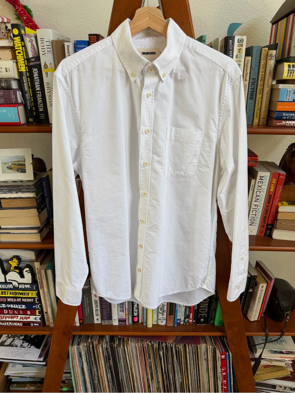 Taylor Stitch The Jack
in White Everyday Oxford Men’s medium